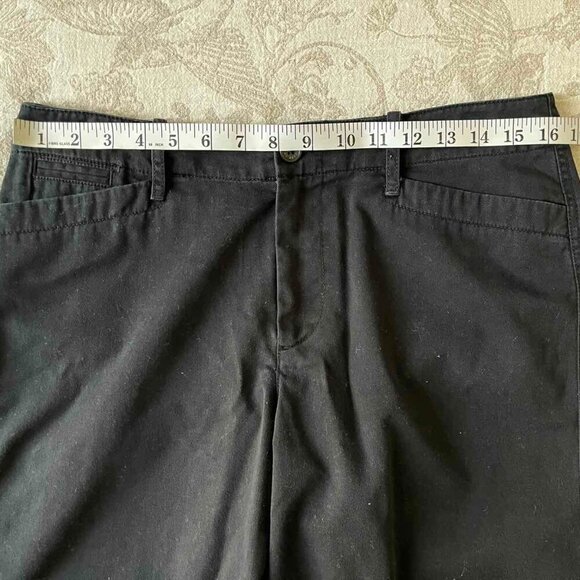 Women's Shorts Lauren Ralph Lauren 6 Bermuda Black Mid Rise Casual - Picture 7 of 12